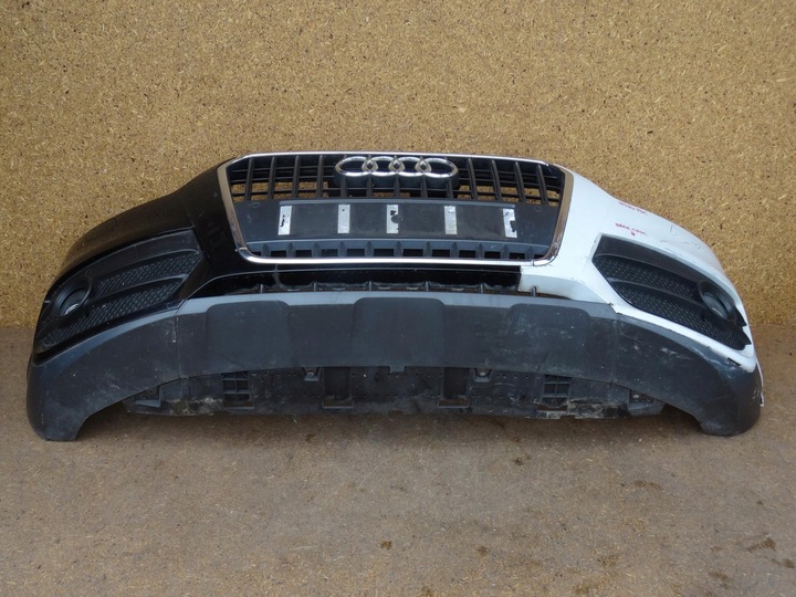 фото №11, Audi q3 8u 11-14 бампер перед переднє решітка решітка радіатора протитуманні фари датчики pdc