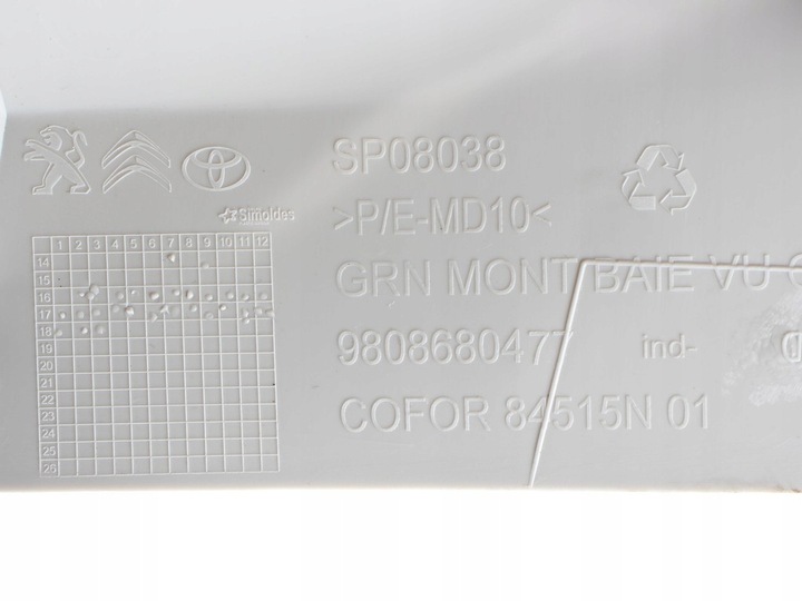 фото №4, Захист стійка ліва citroen jumpy iv spacetourer peugeot expert iv traveller