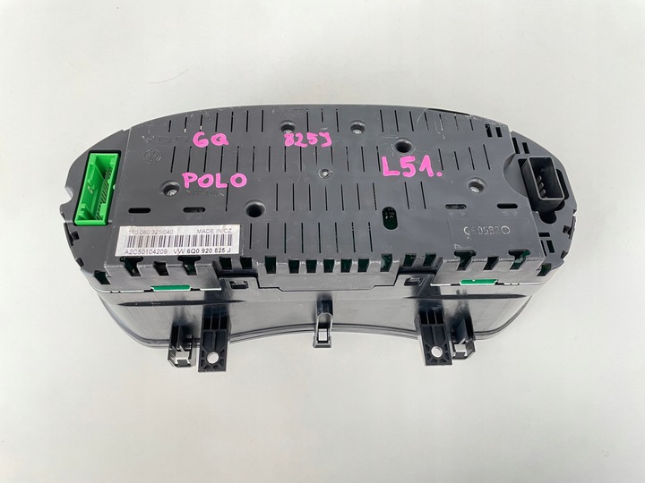 фото №5, Спидометр приборы vw polo a2c50104209 6q0920825j