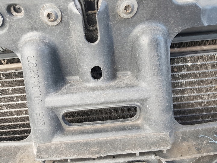 фото №7, Vw jetta v 05-10r golf v универсал 2.0 tdi pas переднее радиатор