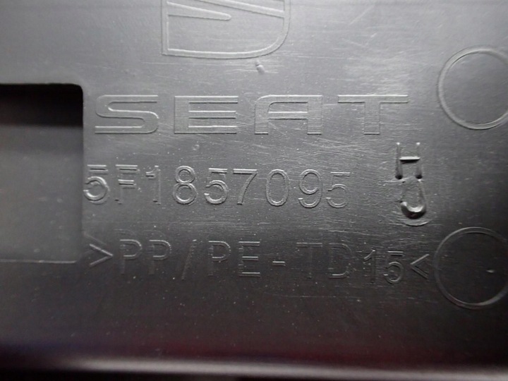 фото №7, Бардачок полка панели консоли европа 5f1857095 seat leon iii 5f 17r