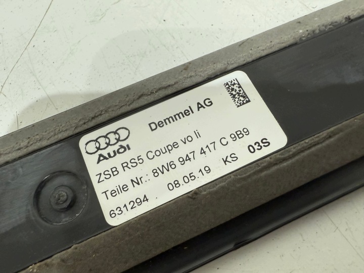 фото №6, Audi rs5 8w6 купе молдинг накладка пороговая левая led
