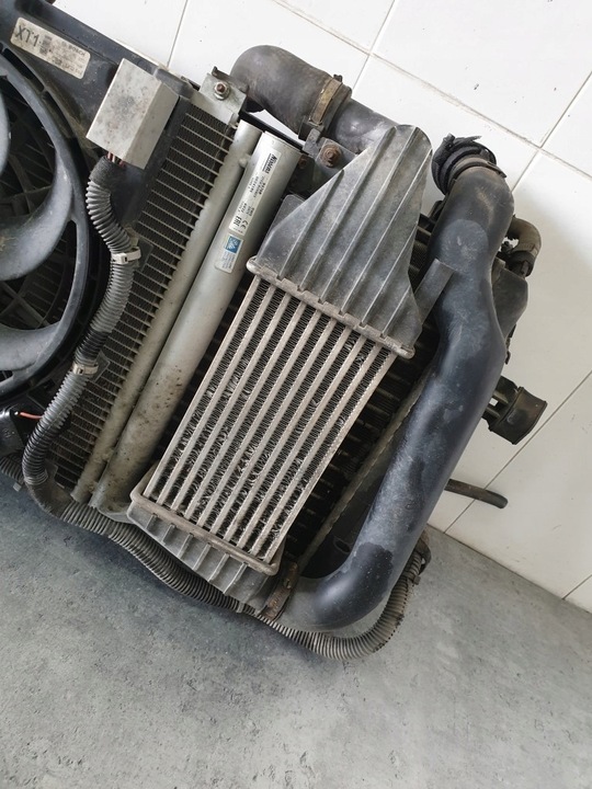 фото №6, Комплект радіатор astra iii h 1,7cdti вентилятори