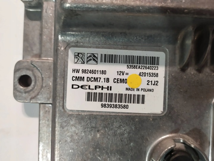фото №8, Блок управления двигателем (ecu) peugeot boxer