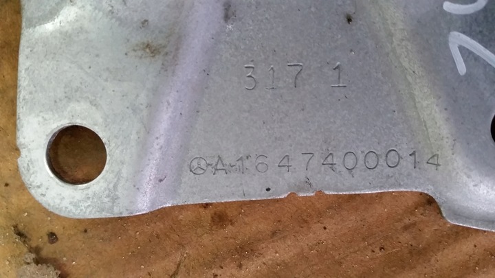 фото №9, Mercedes w164 ml петля крышки амортизатор 1647400014