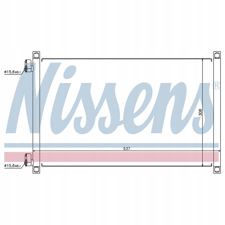 фото №8, Nissens 94533 конденсатор, кондиціонер
