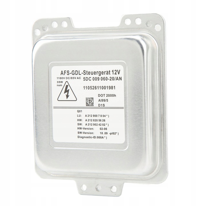 фото №14, D1s ксенон hid балласт фара 5dc00906020 afs gdl модуль управляющая