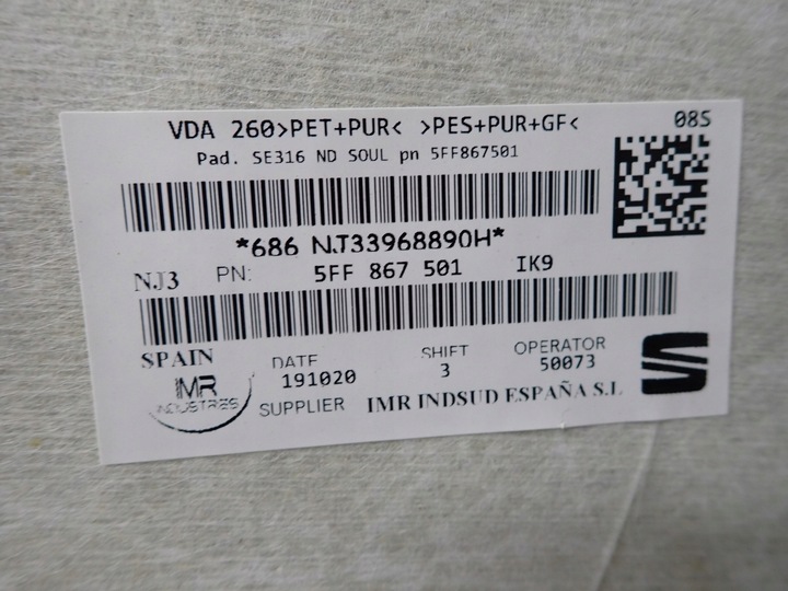 фото №12, Стеля стеля автомобіля оригінал cupra formentor 21r