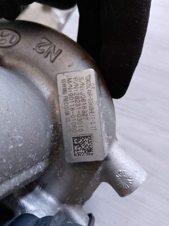 фото №10, Турбонагнітач турбіна hyundai i30 iii 1.4 t-gdi 901180-01060 59tys.