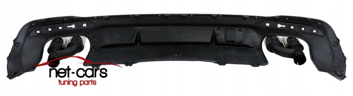 фото №11, Диффузор спойлер audi a4 b9 8w рестайлинг 20- наконечники чёрный sline s4