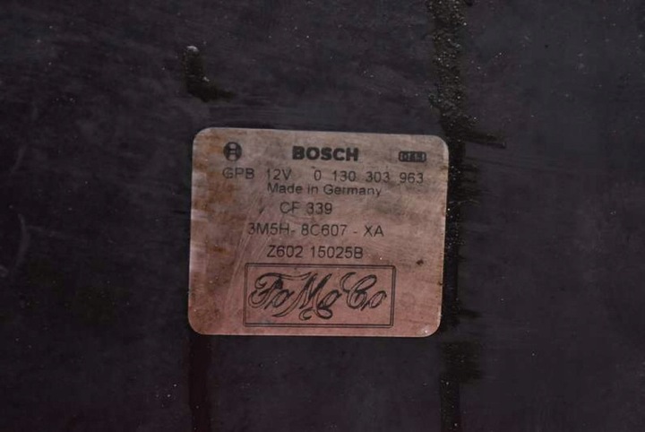 фото №10, Вентилятор 3m5h-8c607-xa mazda 3 1 i bk 1.6 citd 109 km 03-06
