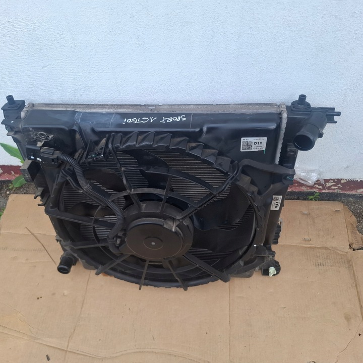 фото №15, Kia sportage iv 4 15- 18- комплект радиатор радиаторов воды климат intelcooler