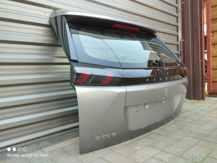 фото №6, Peugeot 2008 ii крышка багажника зад kca