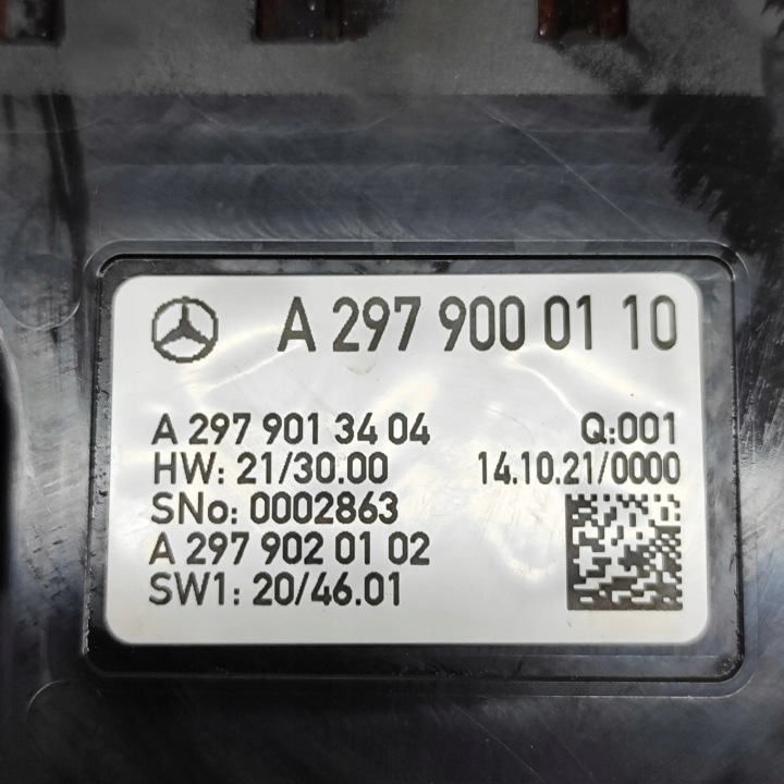 фото №8, Спидометр mercedes-benz eqs v297 a2979000110 29982126 245kw 2022
