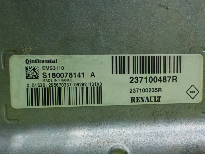 фото №6, Renault megane iii купе 2.0 b 09r 3d блок керування двигуном (ебу, мізки двигуна, контролер двигуна) 237100487r