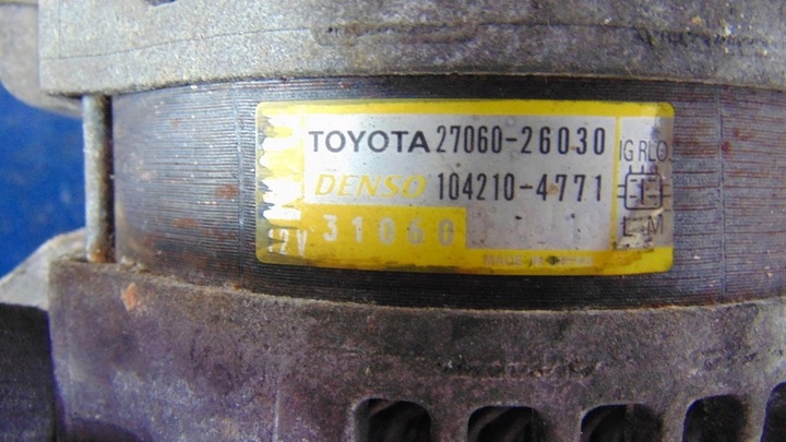 фото №4, Генератор 2.2d4d 2.0d4d lexus is220 is200 ii 05-12r