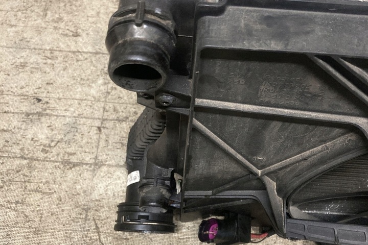 фото №8, Комплект радиатор vw golf plus 5m1, 521 1k0820411n 1.9l дизель 2006