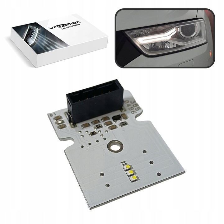 фото №1, Модуль плата led drl лампи фара audi q3 8u 15-18 ксенон лівий праві