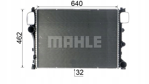 фото №14, Mahle cr 860 000p радиатор, система охлаждение двигателя