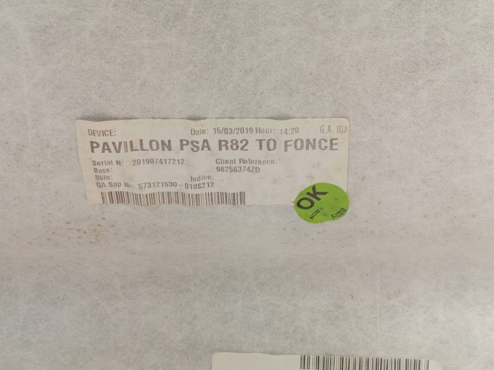 фото №13, Peugeot oem номер 98256374zd 508 ii стеля pod люк