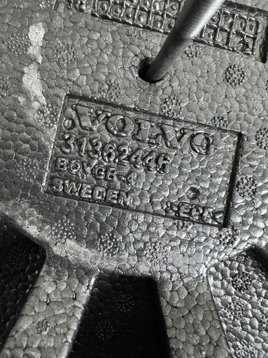 фото №6, Вкладка пінополістирол w колесо запасне багажника volvo v60 2013-2018 31362446