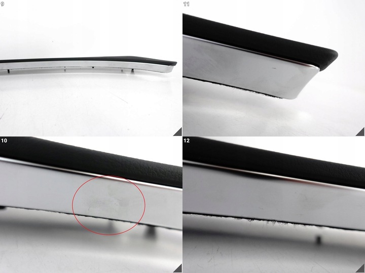 фото №10, Audi a6 s6 4g0 c7 10-18 рестайлінг планка верхня капот панель під лобовим склом хром проекційний дисплей