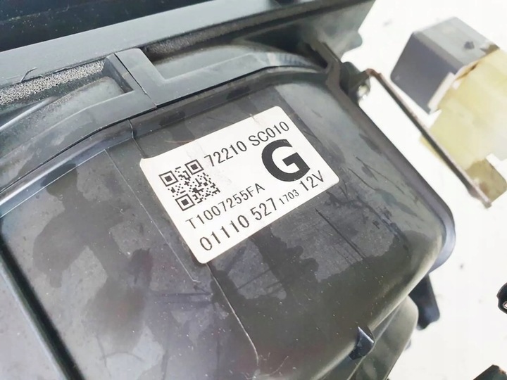 фото №7, Subaru impreza iii gh 2011r воздуходувка отопитель европа