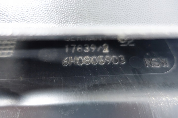 фото №10, Накладка спойлер бампера перед seat arosa 6h0805903