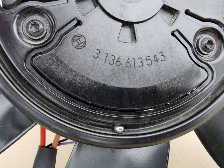 фото №7, Mercedes sprinter w907 w910 18- вентилятор вентилятор 3136613543 1137328645