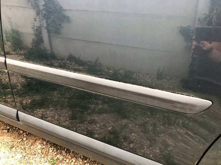 фото №1, Планка дверь левая задняя зад volvo s40 v50 средняя