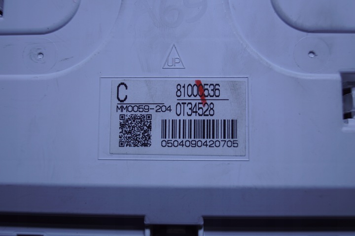 фото №6, Mitsubishi outlander iii спидометр манометр 8100c536 uk