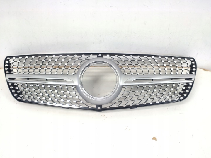 фото №8, Решітка радіатора решітка радіатор mercedes vito w447 2016- 19 diamant срібний bez kam