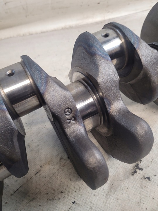 фото №12, Wał коленчатый de22 611 02 + вкладыши mercedes w203 2.2cdi