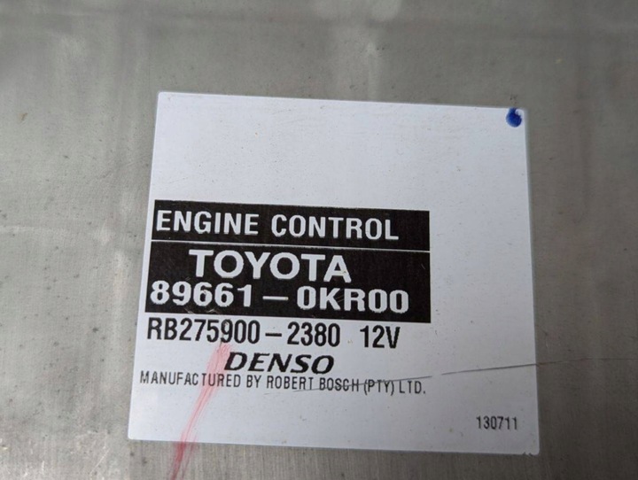 фото №10, Набір стартовий toyota hilux 7 рестайлінг kun25 2011 89661-okr00