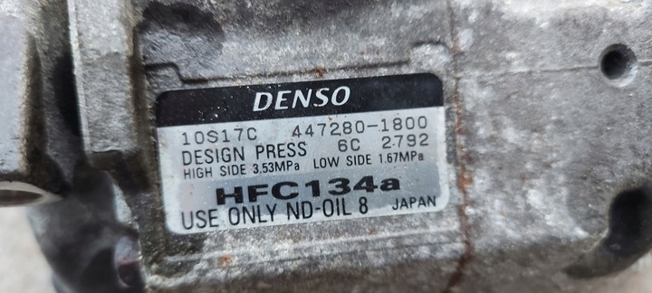 фото №5, Компрессор кондиционера iveco daily 14-25 2.3 51tys 447280-1800 5801362246