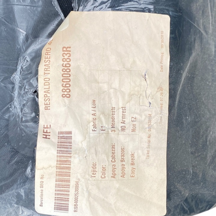 фото №15, Набір сидінь диван renault kadjar