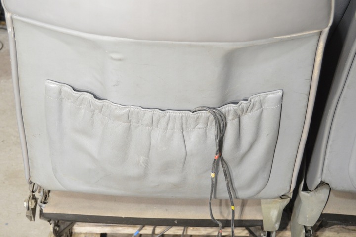 фото №12, Сидіння диван перед зад mercedes w124 cabrio a124 сірий шкіра механічне