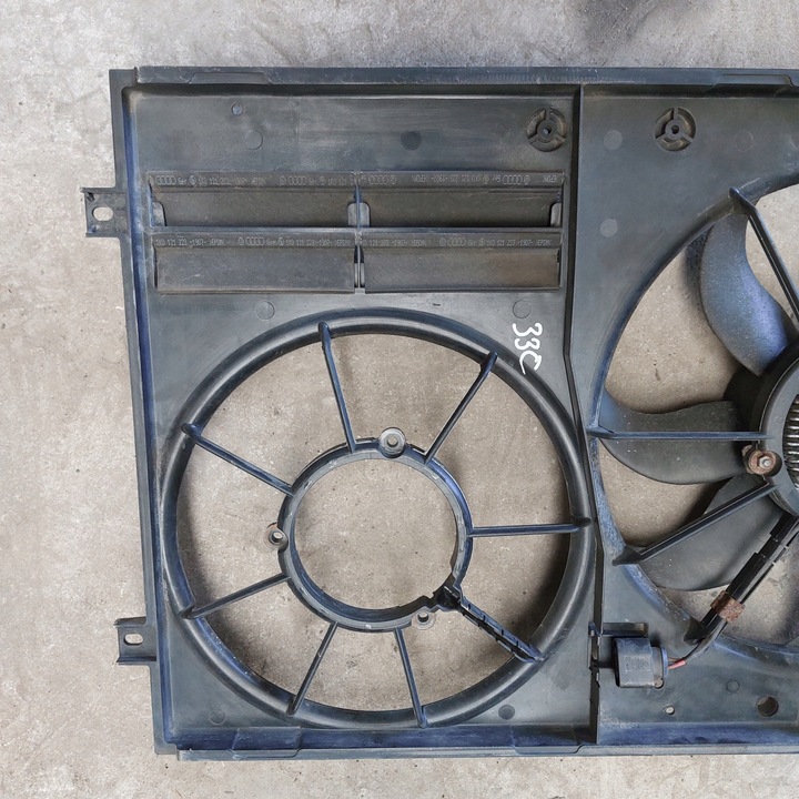 фото №12, Volkswagen passat b6 2,0tdi вентилятор радиатор 1k0121207aq 1k0121205