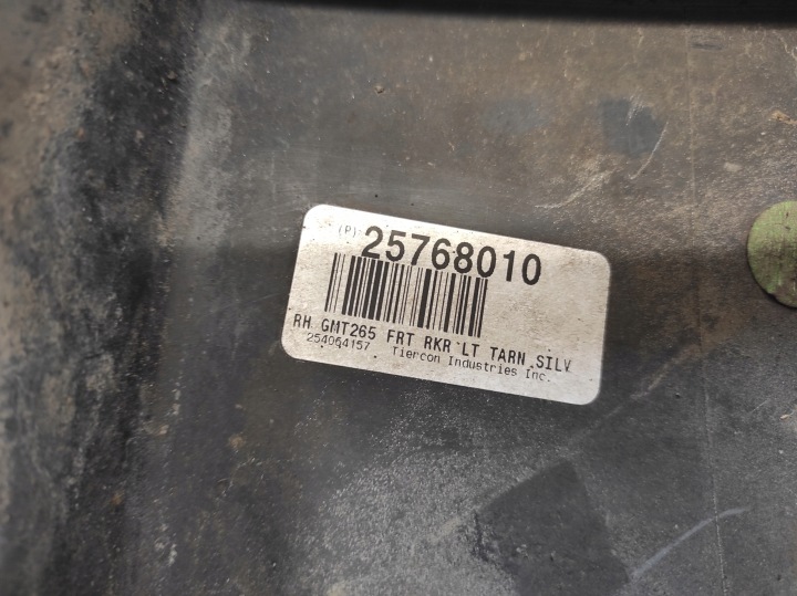 фото №5, Cadillac srx 1 i 03- молдинг крила праве перед 25768010