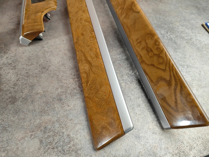 фото №8, Bmw 7 f01 декори планки декоративний декори інтер'єру двері esche бежевий комплект