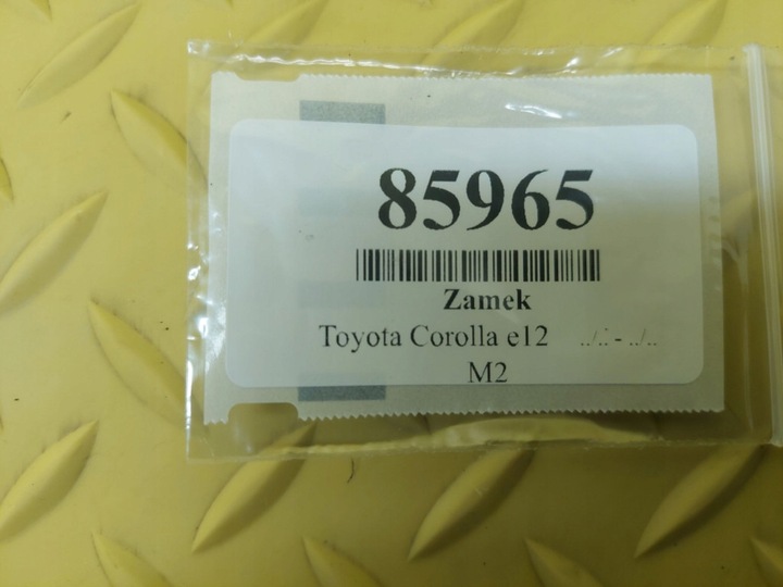 фото №8, Toyota corolla e12 универсал замок крышки зад s781tbl500