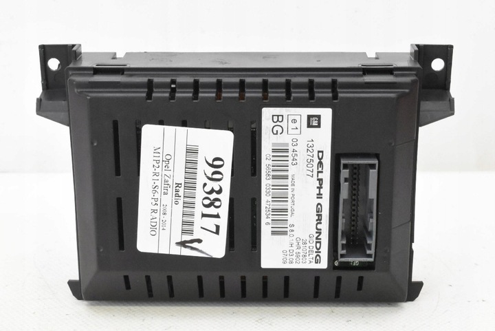 фото №12, Радио радиопроигрыватель cd30 mp3 rds 13289932 opel zafira b рестайлинг 08-14