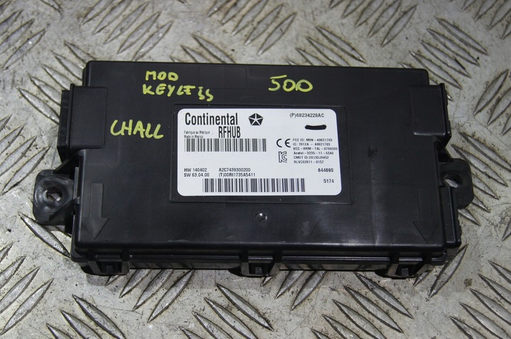 фото №1, Модуль keyless dodge challenger 15-18 68234228ac