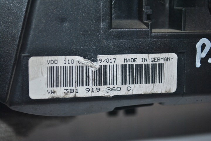 фото №6, Спидометр манометр vw passat b5 1.9 tdi 3b1919860c