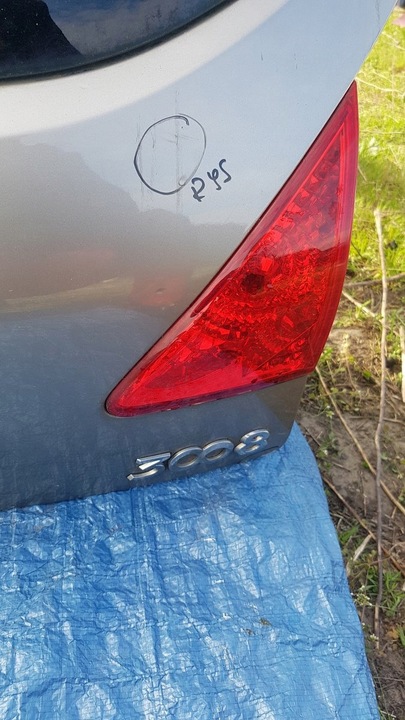 фото №10, Крышка багажника peugeot 3008 i