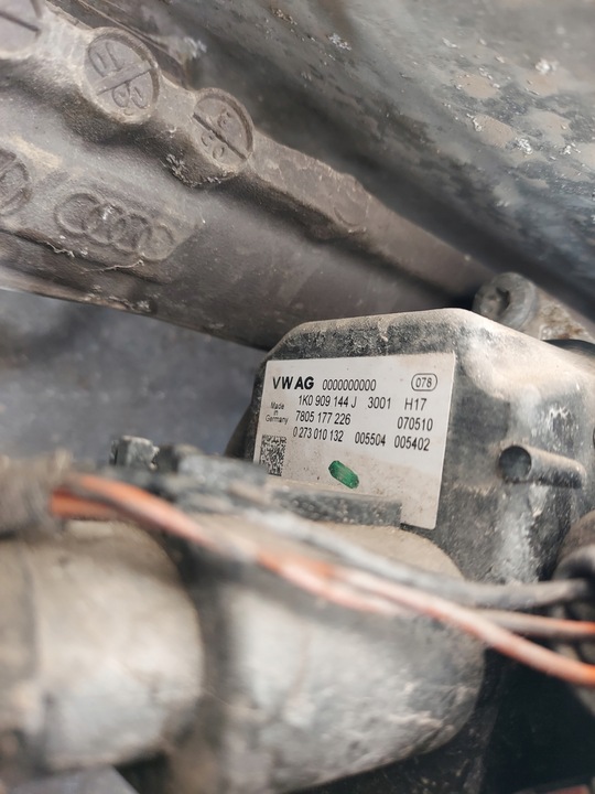 фото №7, Рейка рульового управління трансмісія vw audi seat skoda 1k1423051ed 1k0909144j