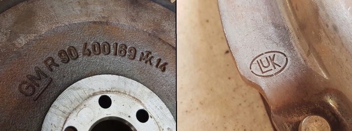 фото №15, Зчеплення комплектні жорсткий opel 1.6 1.8 z16xep z16xer z18xer z18xe справні