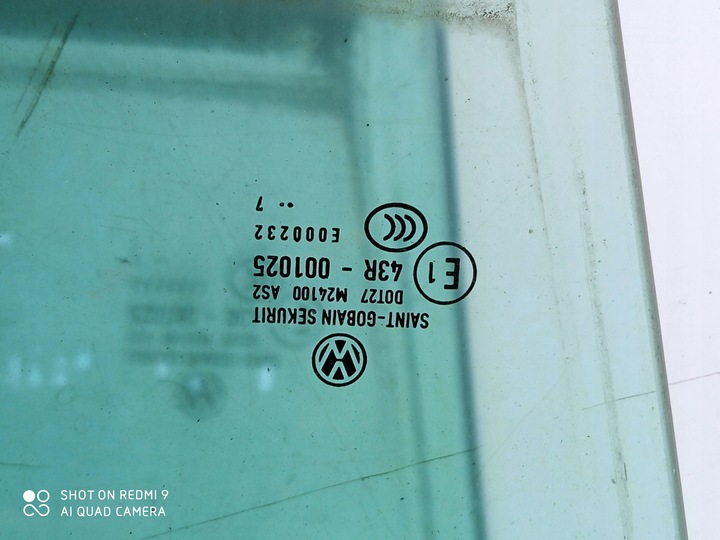 фото №2, Vw golf 5 v plus + стекло дверь правый перед правая