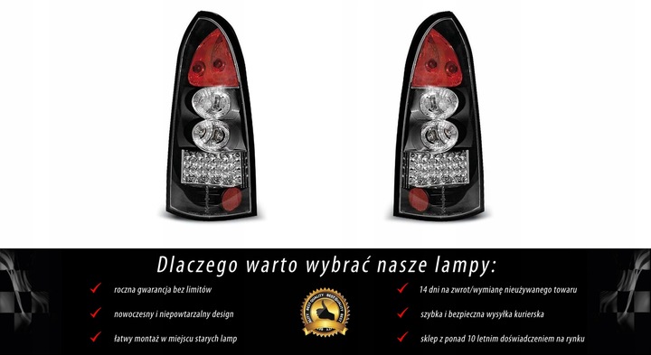 фото №2, Лампы диодные зад do opel astra g 97-04 универсал led