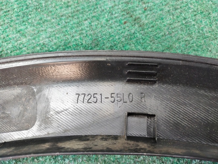 фото №10, Молдинг накладка крила 77251-55l0 suzuki sx4 2011r. права задня оригінал